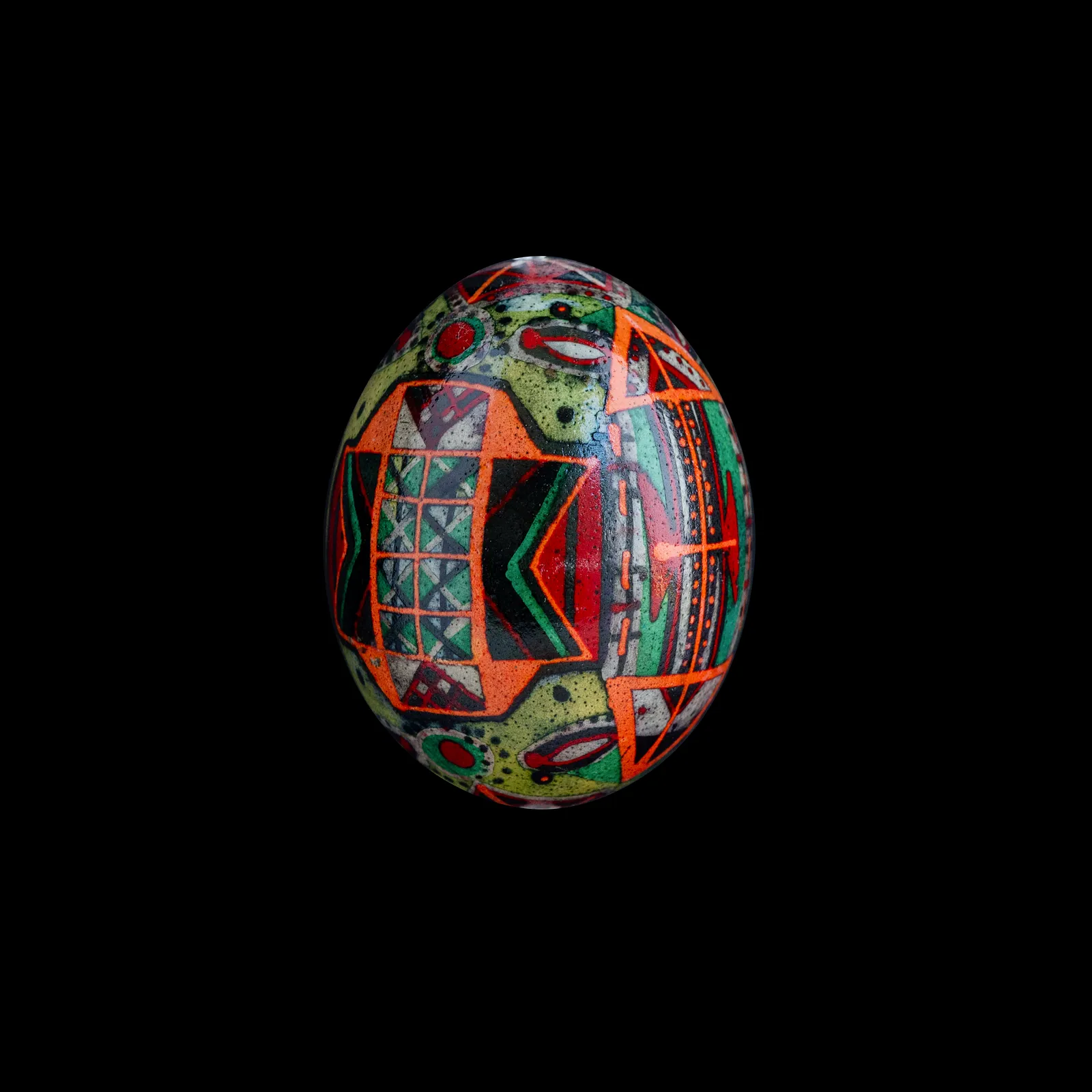 Image of геометрична 2019 by Синтез Традиції, Писанки medium, part of the геометричні орнаменти series Photo 1 of 2.