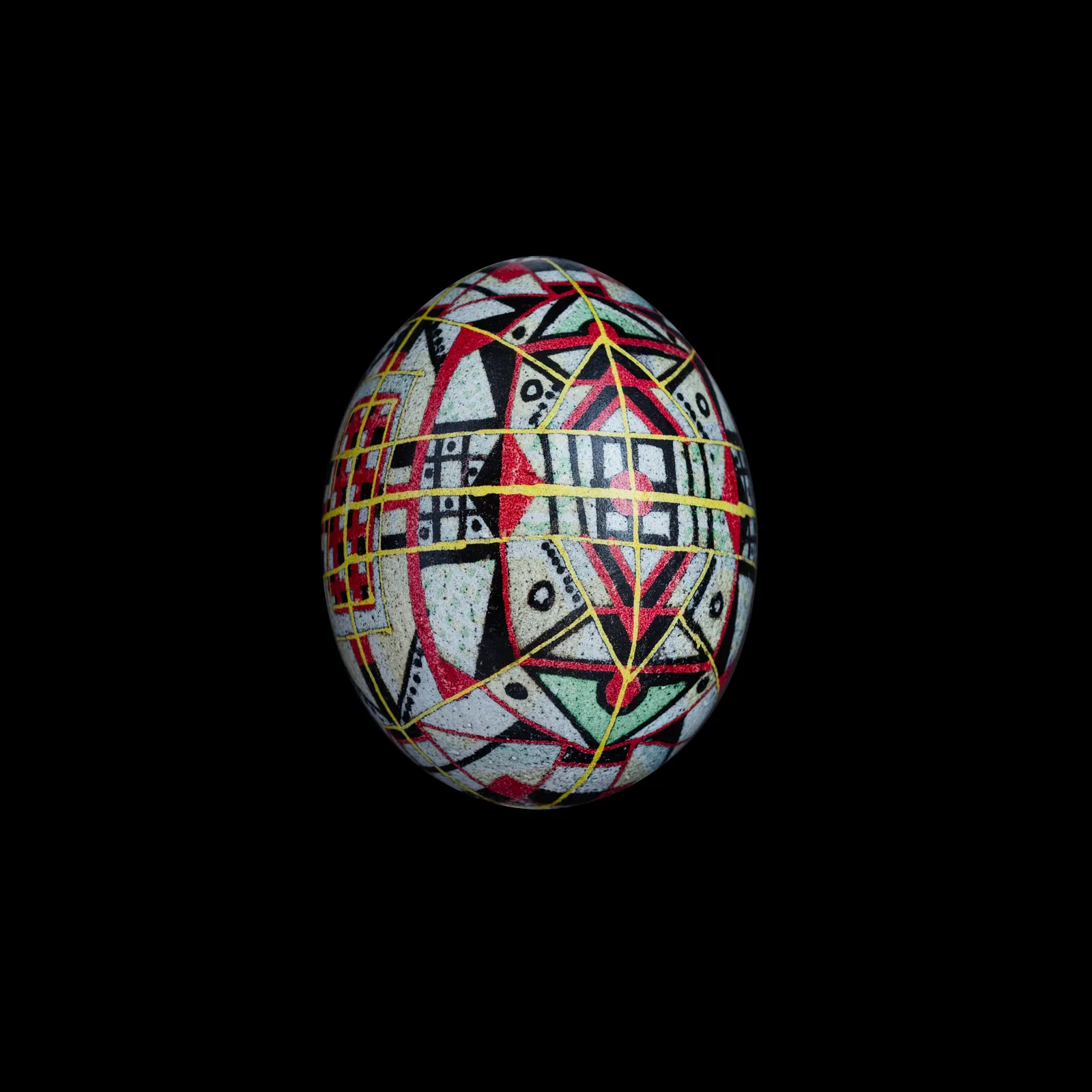 Image of геометрична 2018 by Синтез Традиції, Писанки medium, part of the геометричні орнаменти series Photo 1 of 2.