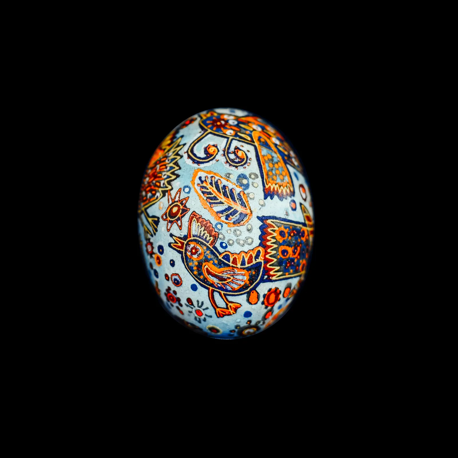Image of з пташками 2021 by Синтез Традиції, Писанки medium, part of the зооморфні орнаменти series Photo 1 of 2.