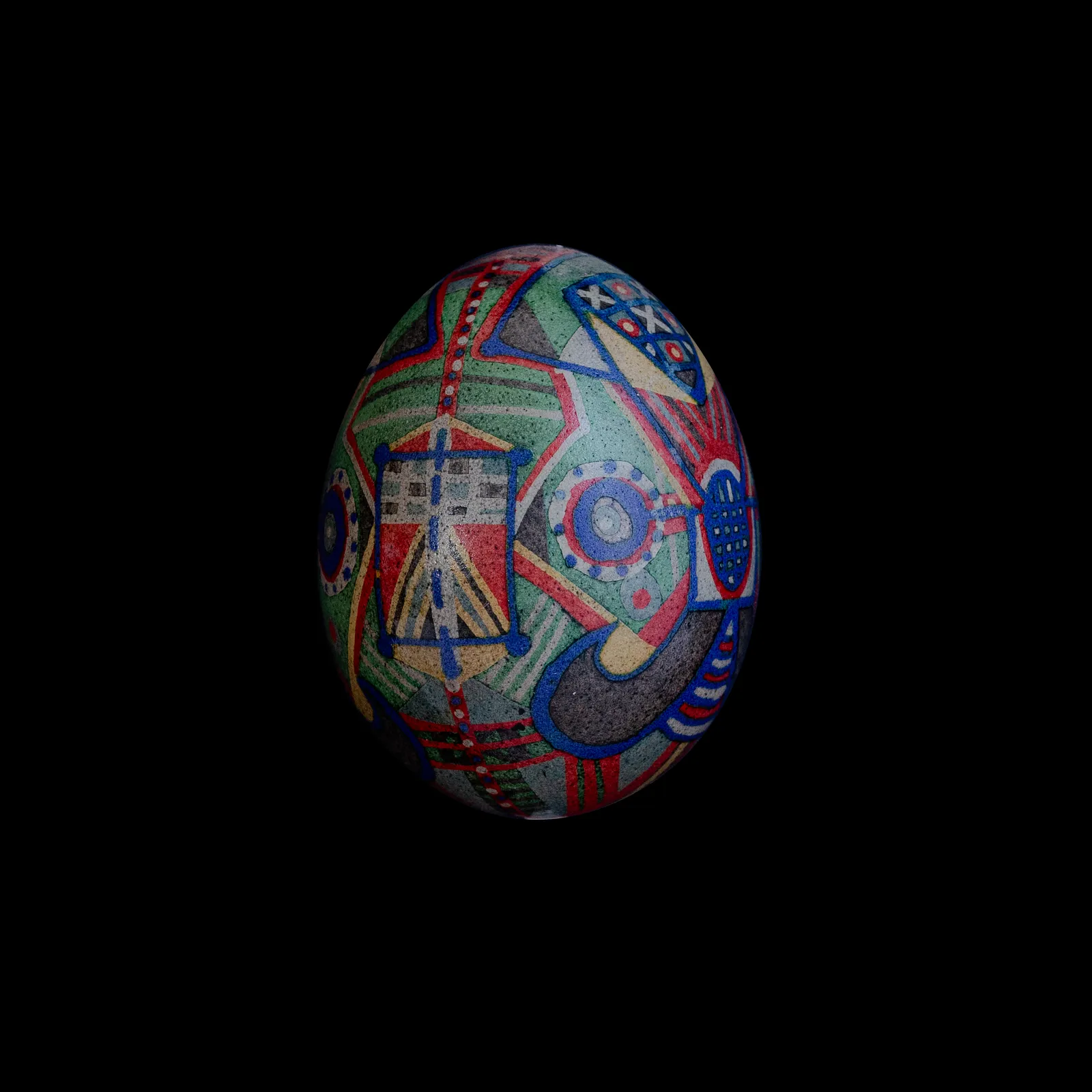 Image of берегиня 2022 by Синтез Традиції, Писанки medium, part of the зооморфні орнаменти series Photo 2 of 2.