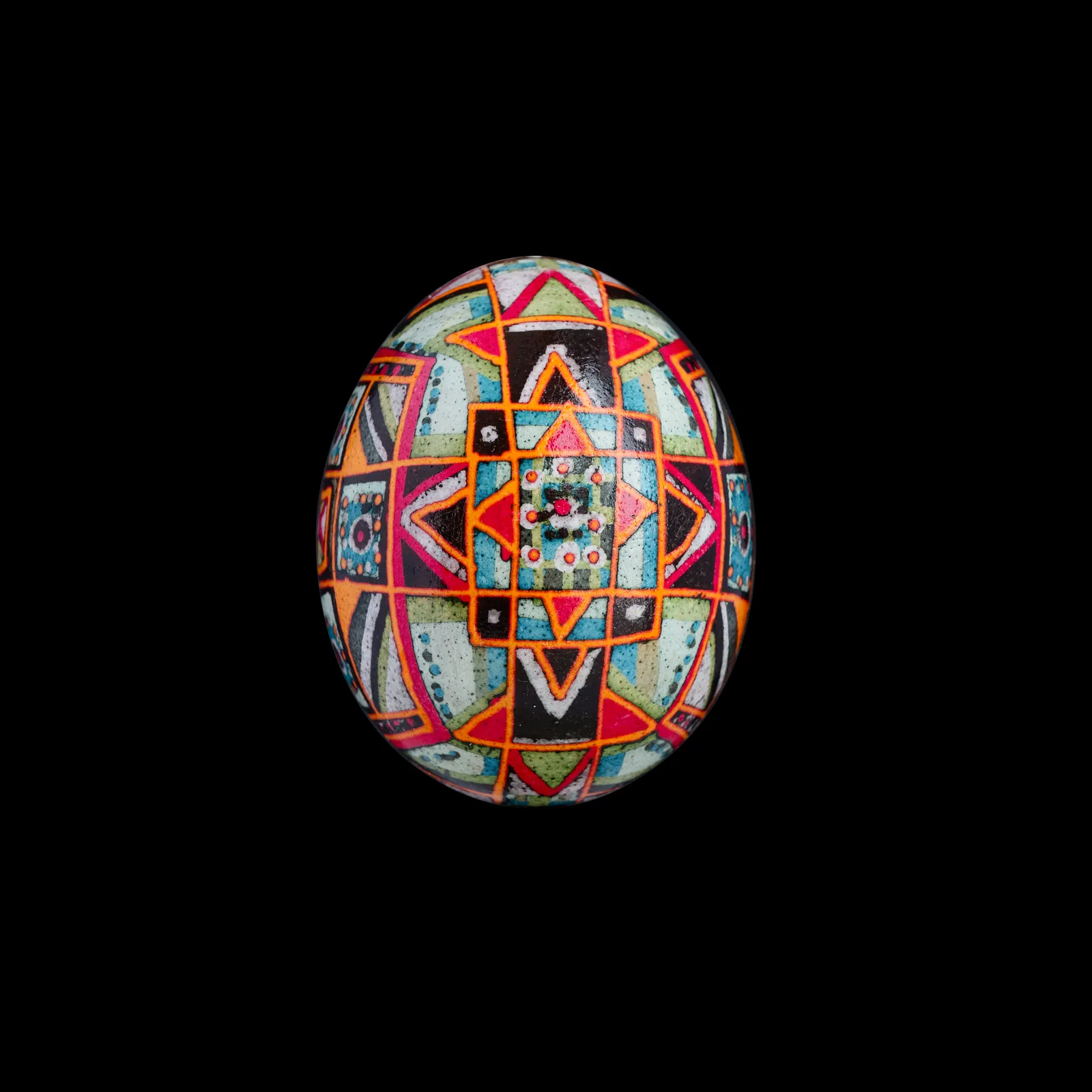 Image of геометрична 2017 by Синтез Традиції, Писанки medium, part of the геометричні орнаменти series Photo 2 of 2.