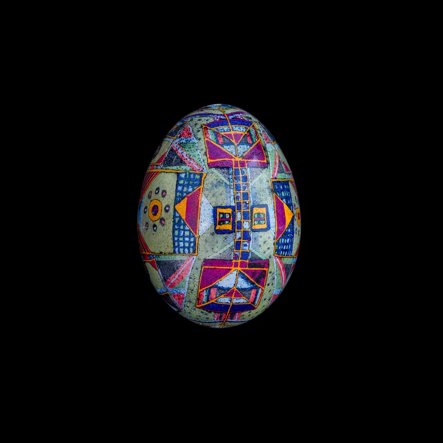Image of Untitled by Синтез Традиції, Писанки medium, part of the геометричні орнаменти series