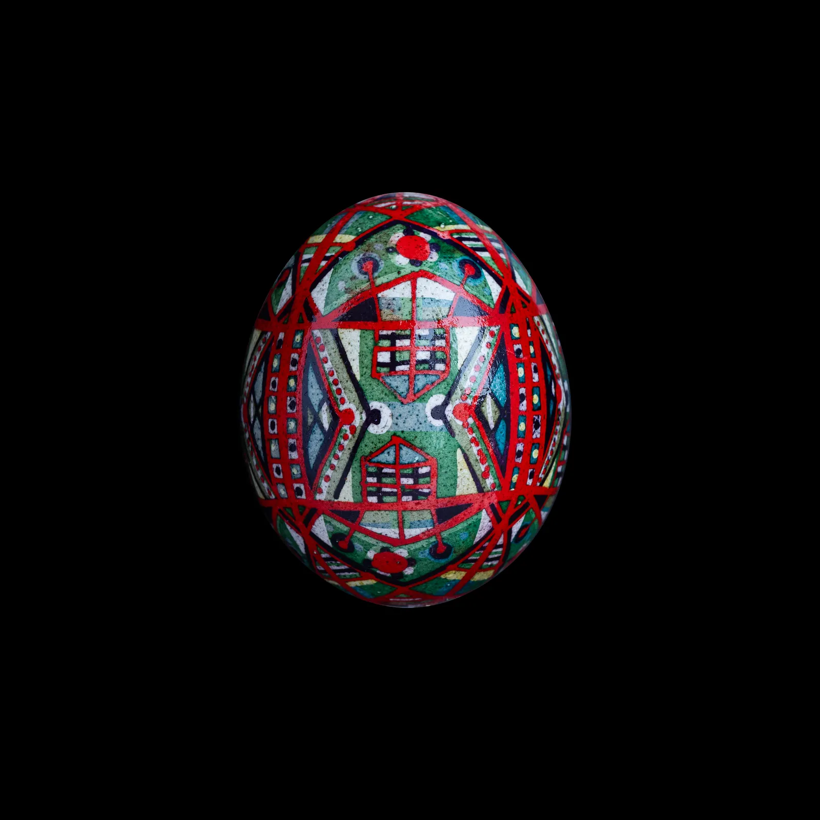 Image of геометрична 2019 by Синтез Традиції, Писанки medium, part of the геометричні орнаменти series Photo 1 of 2.