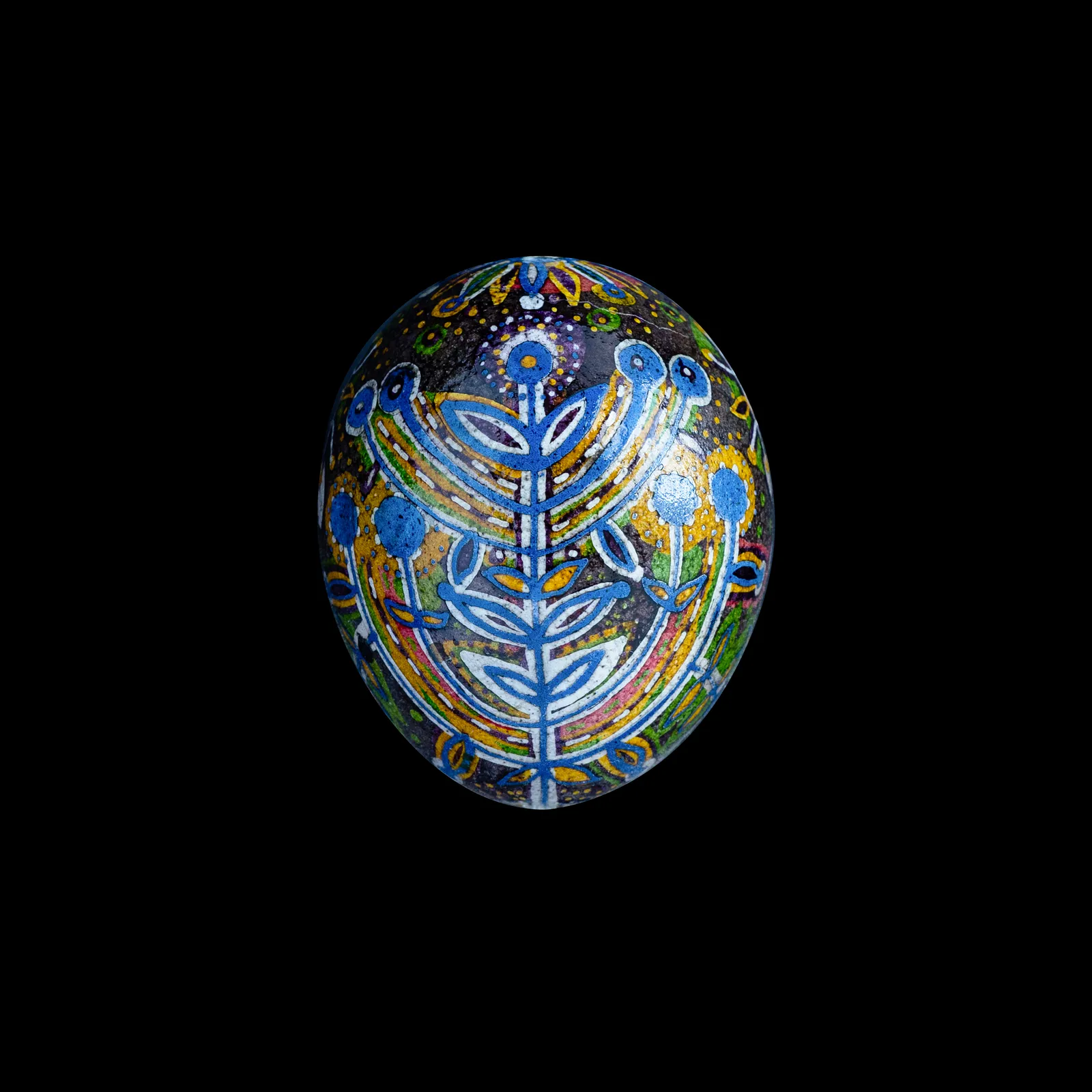 Image of дерево життя 2021 by Синтез Традиції, Писанки medium, part of the рослинні орнаменти series Photo 1 of 2.