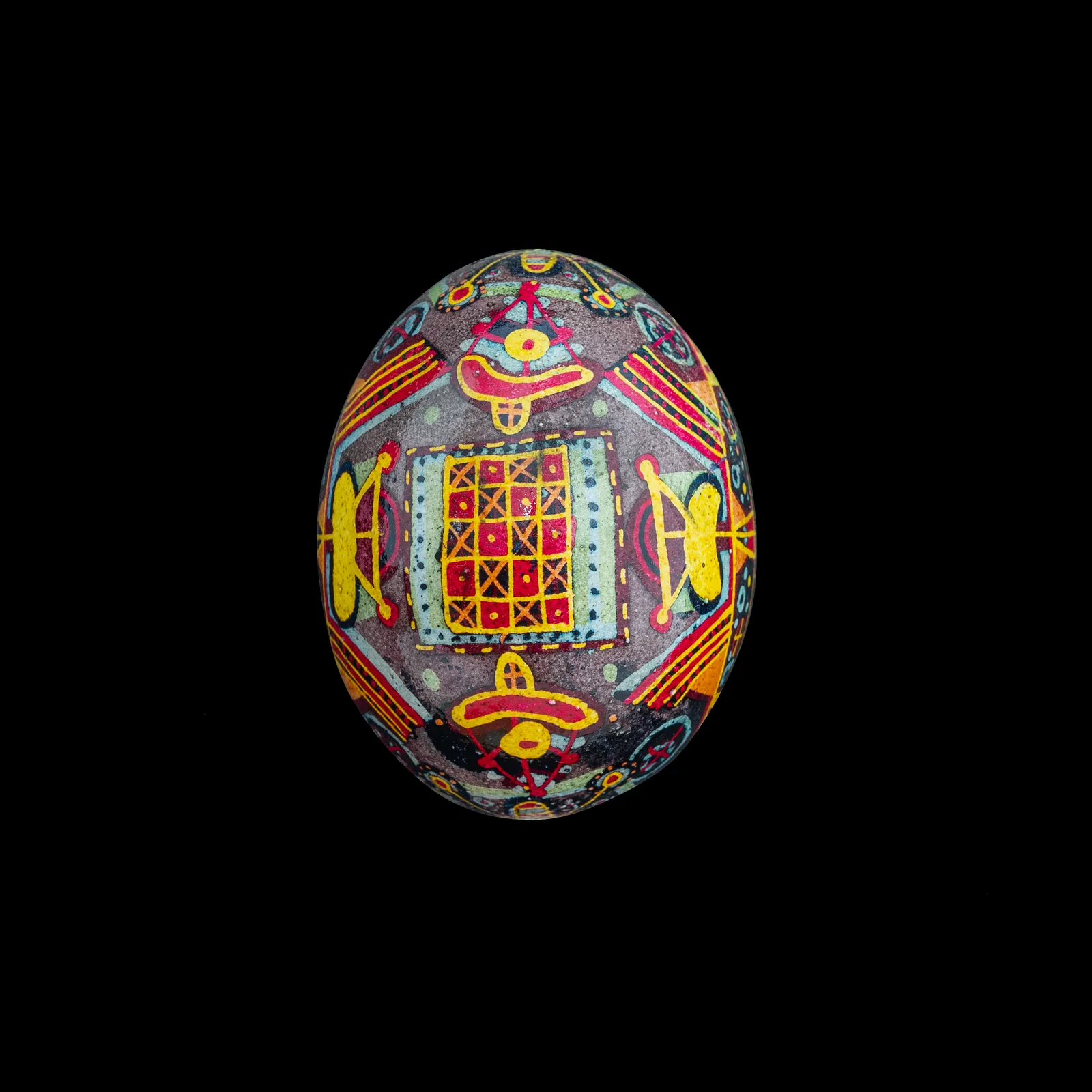 Image of геометрична 2023 by Синтез Традиції, Писанки medium, part of the геометричні орнаменти series Photo 2 of 2.