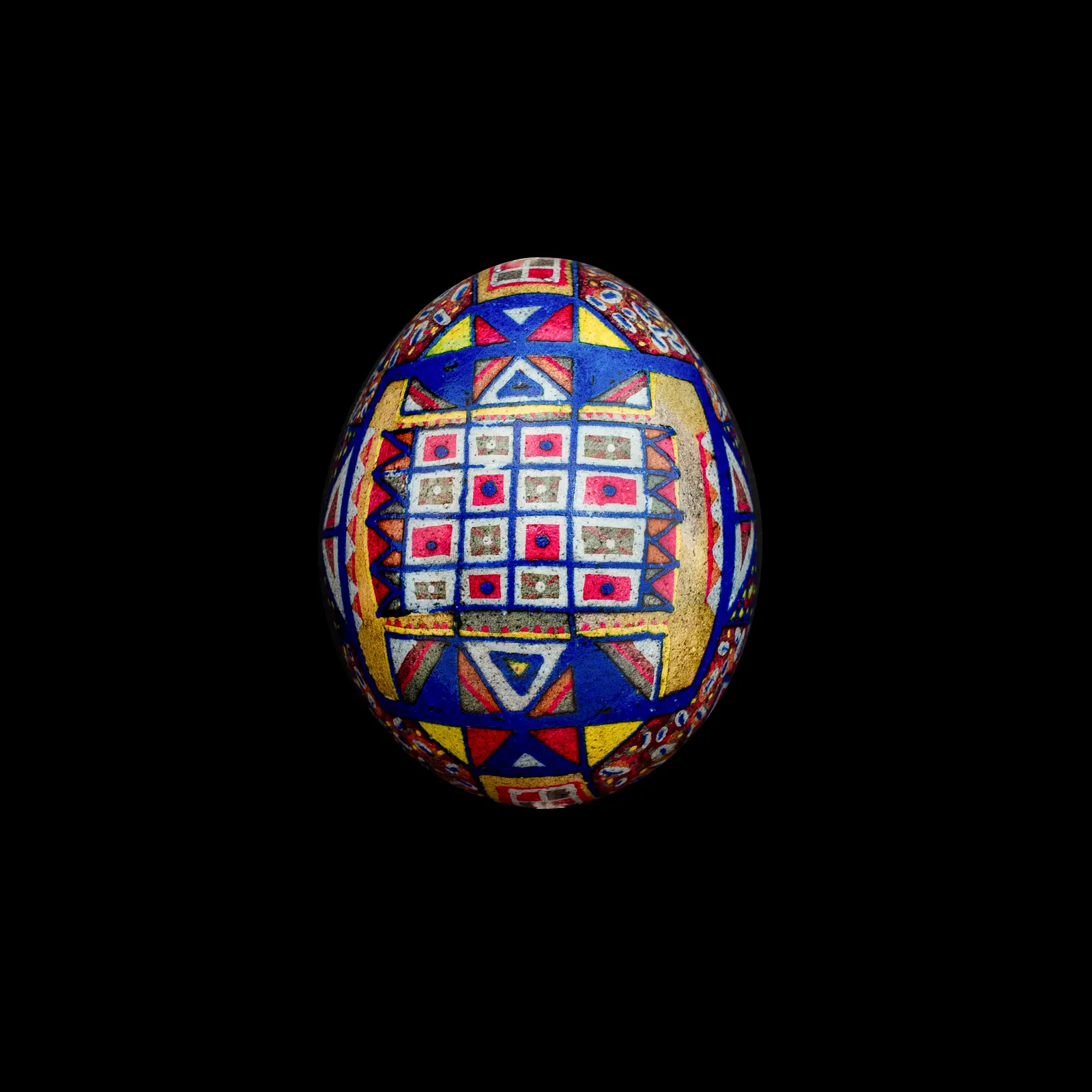 Image of геометрична 2023 by Синтез Традиції, Писанки medium, part of the геометричні орнаменти series Photo 1 of 2.