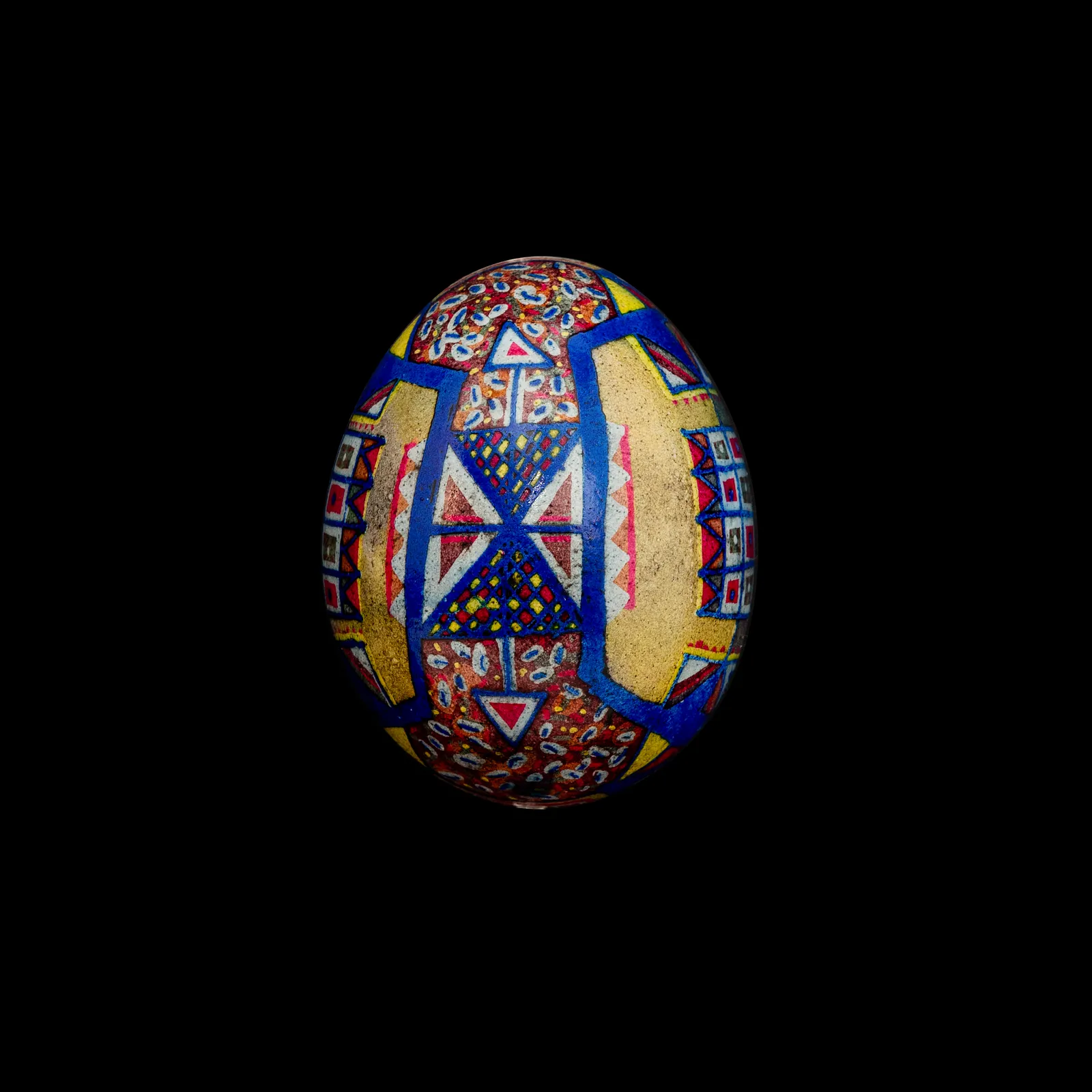 Image of геометрична 2023 by Синтез Традиції, Писанки medium, part of the геометричні орнаменти series Photo 2 of 2.