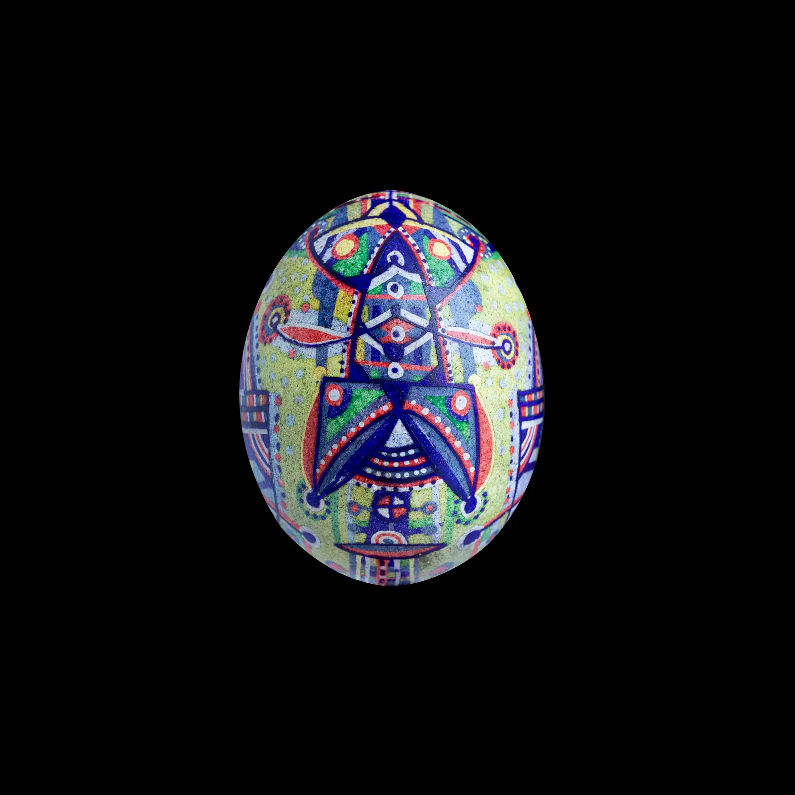 Image of геометрична 2023 by Синтез Традиції, Писанки medium, part of the геометричні орнаменти series Photo 1 of 2.